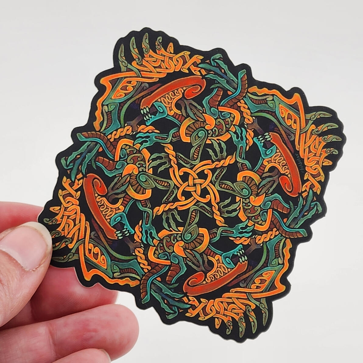 &quot;Xenomorphs&quot; Interlace Art